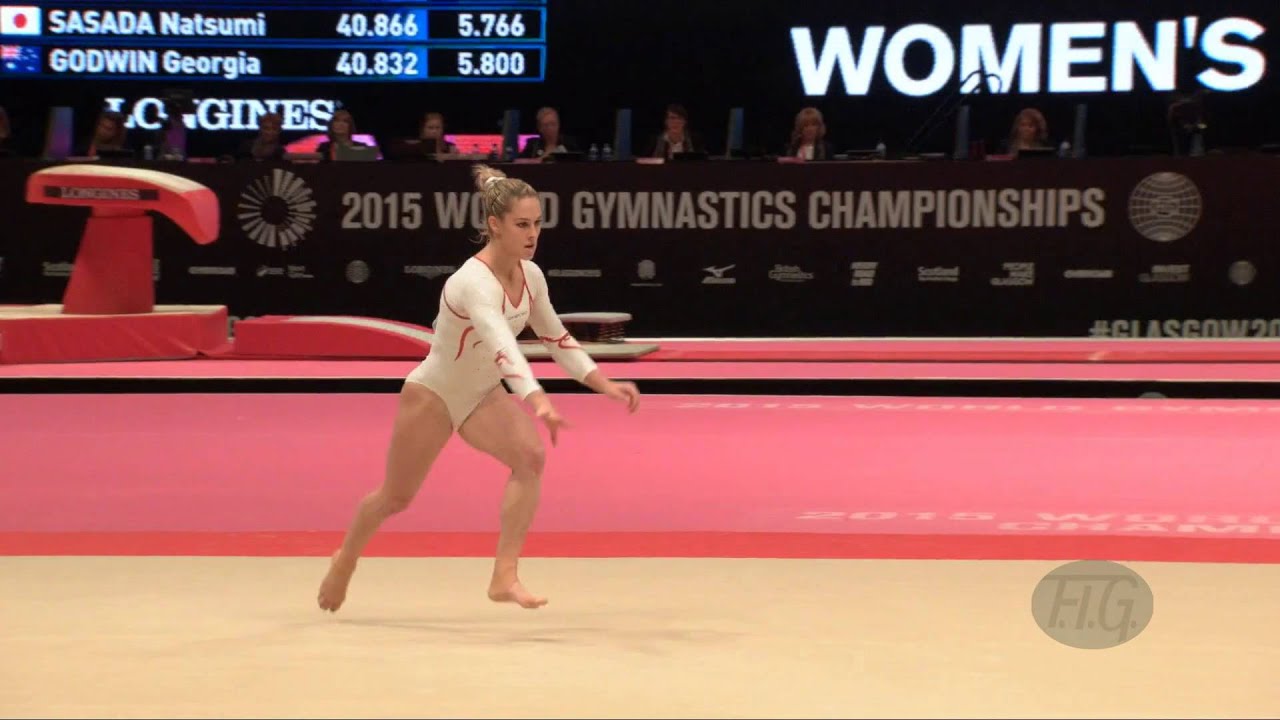 STEINGRUBER Giulia (SUI) - 2015 Artistic Worlds - Qualifications Floor Exercise