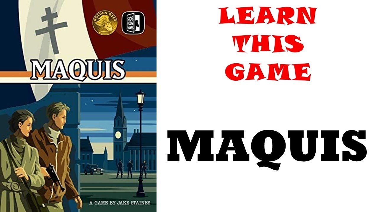 How To Play: MAQUIS by Side Room Games