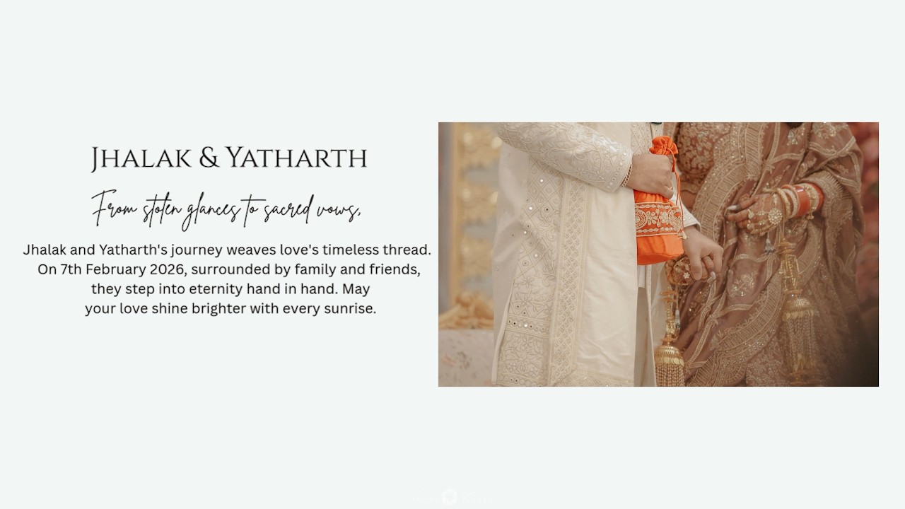 Jhalak X Yatharth | FuzzyReels | Wedding Teaser