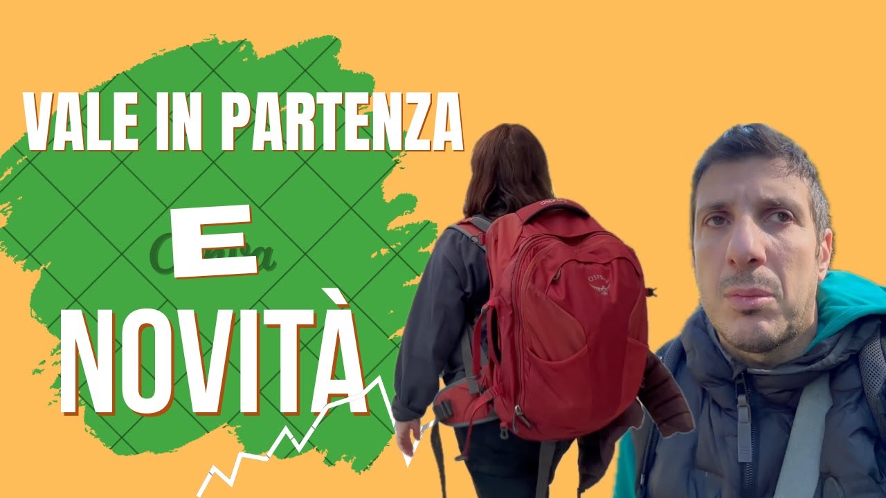 Accompagno Vale in stazione e vi aggiorno sulle novità