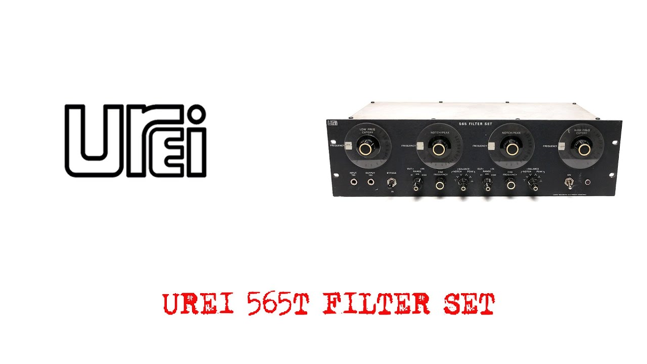 UREI 565T Filter Set Sound Demo