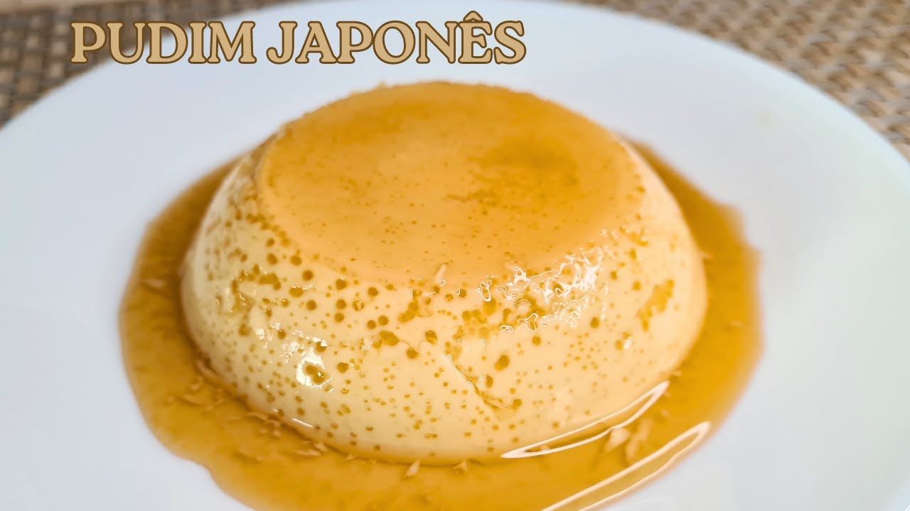 O famoso pudim japonês
