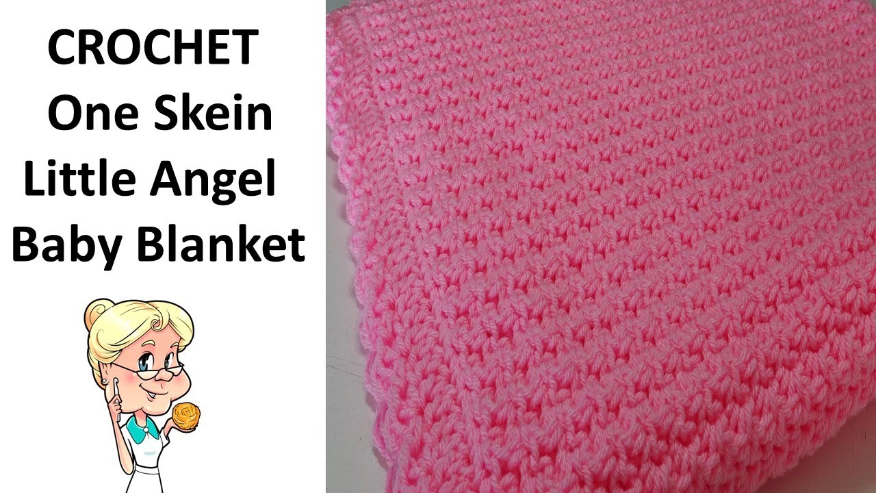 Детское одеяло «Little Angel» из одного мотка пряжи весом 14 унций. #makeitpremier