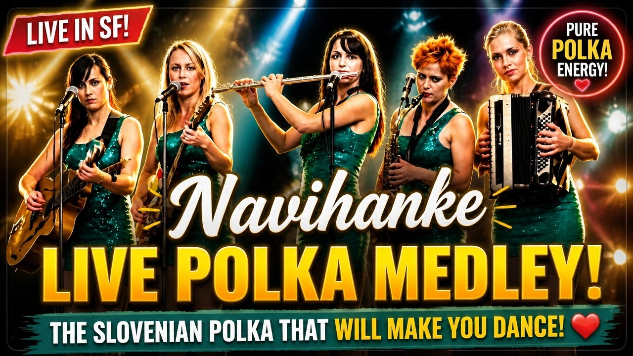 Best of Navihanke: Live Slovenian Folk Medley at Slovenian Hall