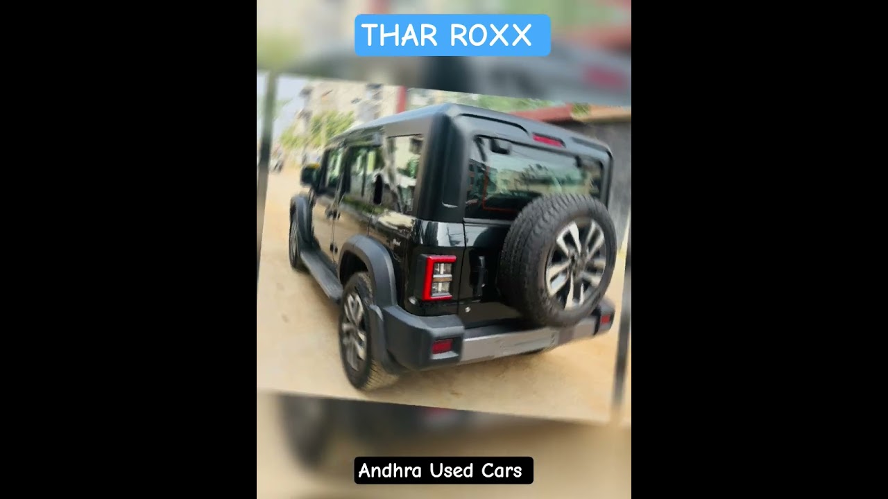 THAR ROXX 2025 AP40 కారు అమ్మబడును మన కడపలో 