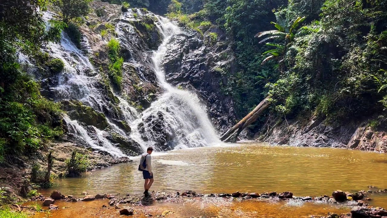 Solo Trekking Taman Eko Rimba Lata Meraung Waterfall in Jerantut, Pahang