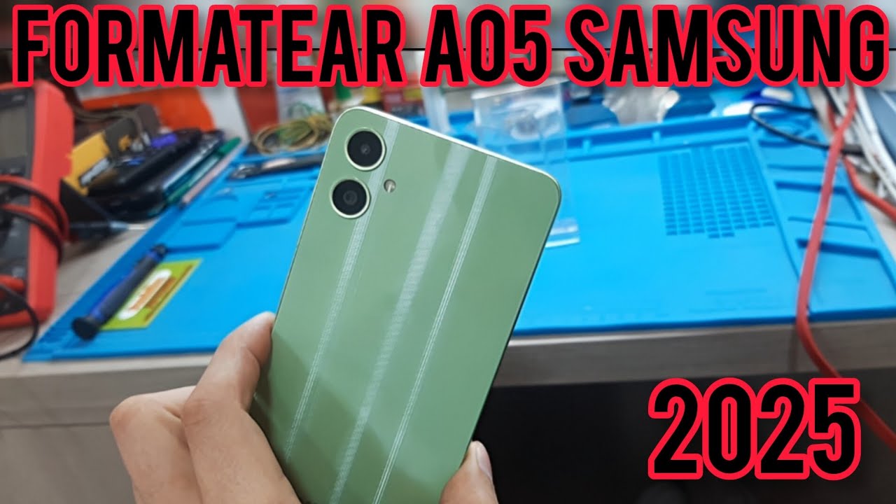 COMO FORMATEAR EL SAMSUNG A05|BORRADO DE FABRICA A05 💯