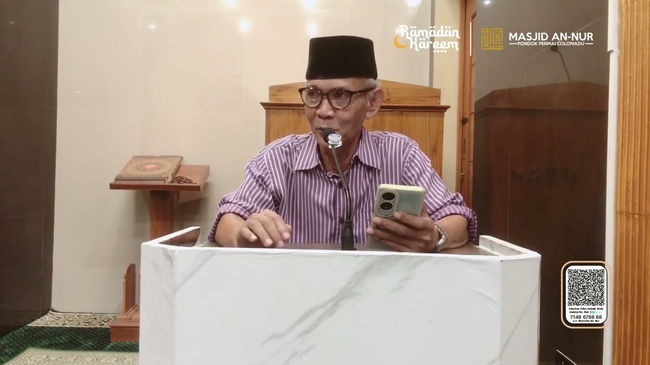 Ceramah Tarawih - 26 Ramadhan 1447 H - Ust. Shofwan Anwar