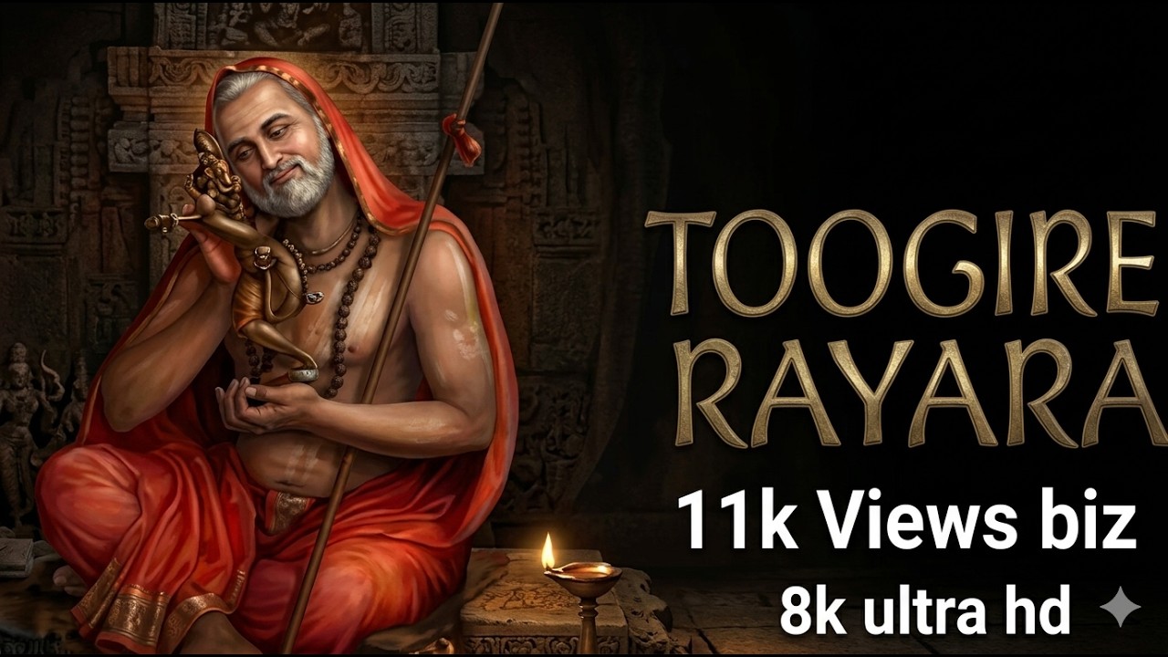 Toogire Rayara | Guru Raghavendra Bhajan | Kannada Devotional Lullaby | 🙏