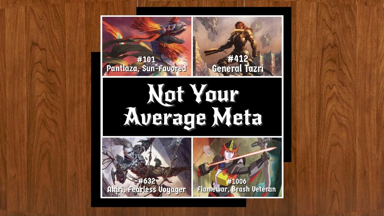 NYAM Ep. 137: Pantlaza vs General Tazri vs Flamewar vs Akiri #MTG #EDH #Gameplay Video