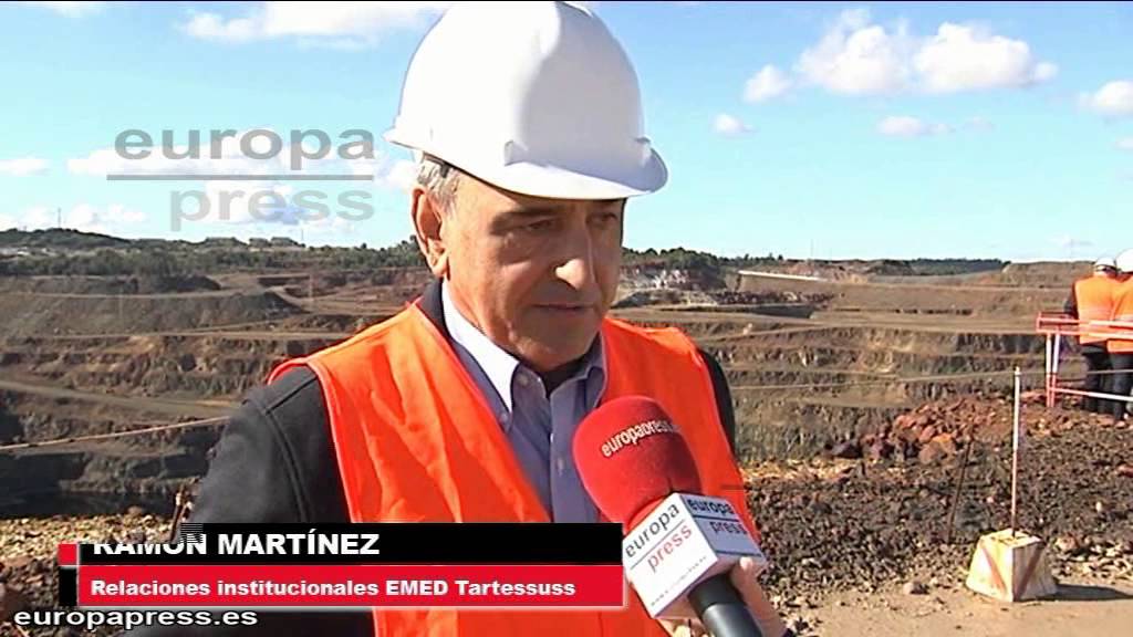 Embajadores de la UE visitan las minas de Riotinto