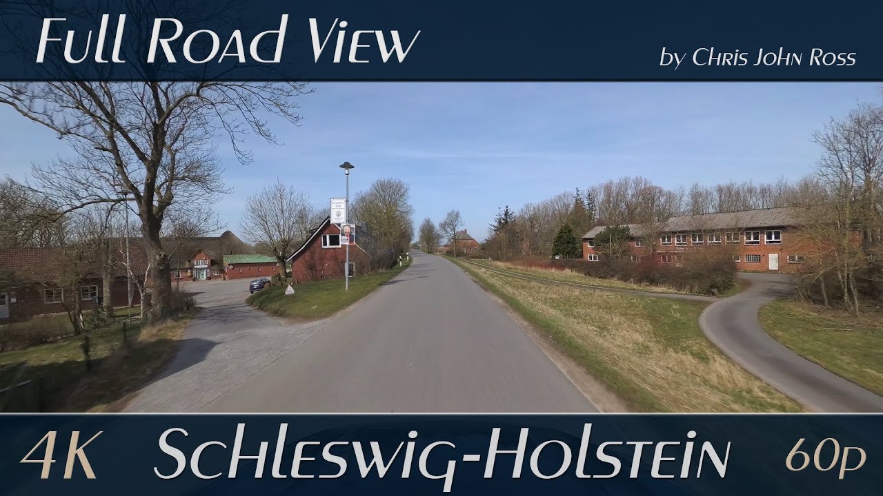 Schleswig-Holstein, Germany: Simonsberg (Kreis Nordfriesland) - 4K (UHD/2160p/60p)