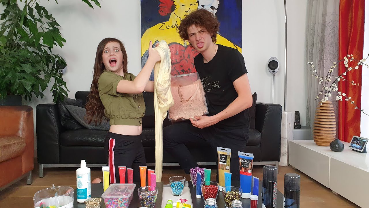 FIX JE LELIJKE XXL SLIJM CHALLENGE met HUGO | Fix this GIANT MASSIVE SLIME! - Bibi