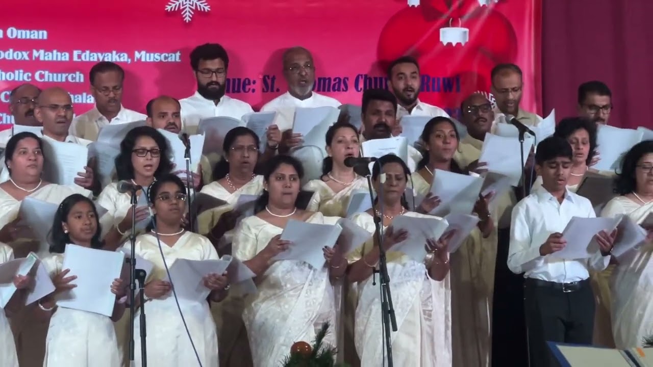Ecumenical carols - St James CSI Muscat ​⁠