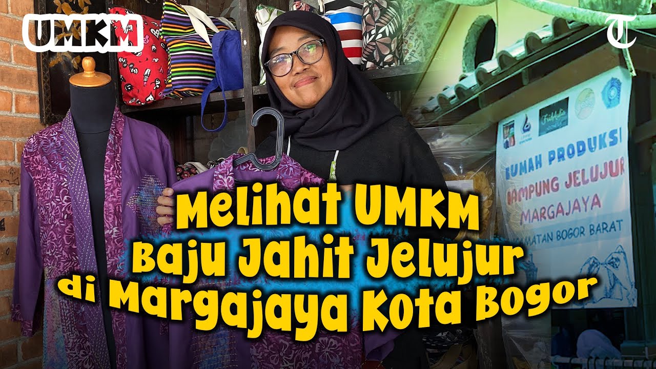 KEREN! UMKM Baju Jahit Jelujur di Margajaya Kota Bogor Tembus Pasar Amerika Serikat, Ini Kisahnya
