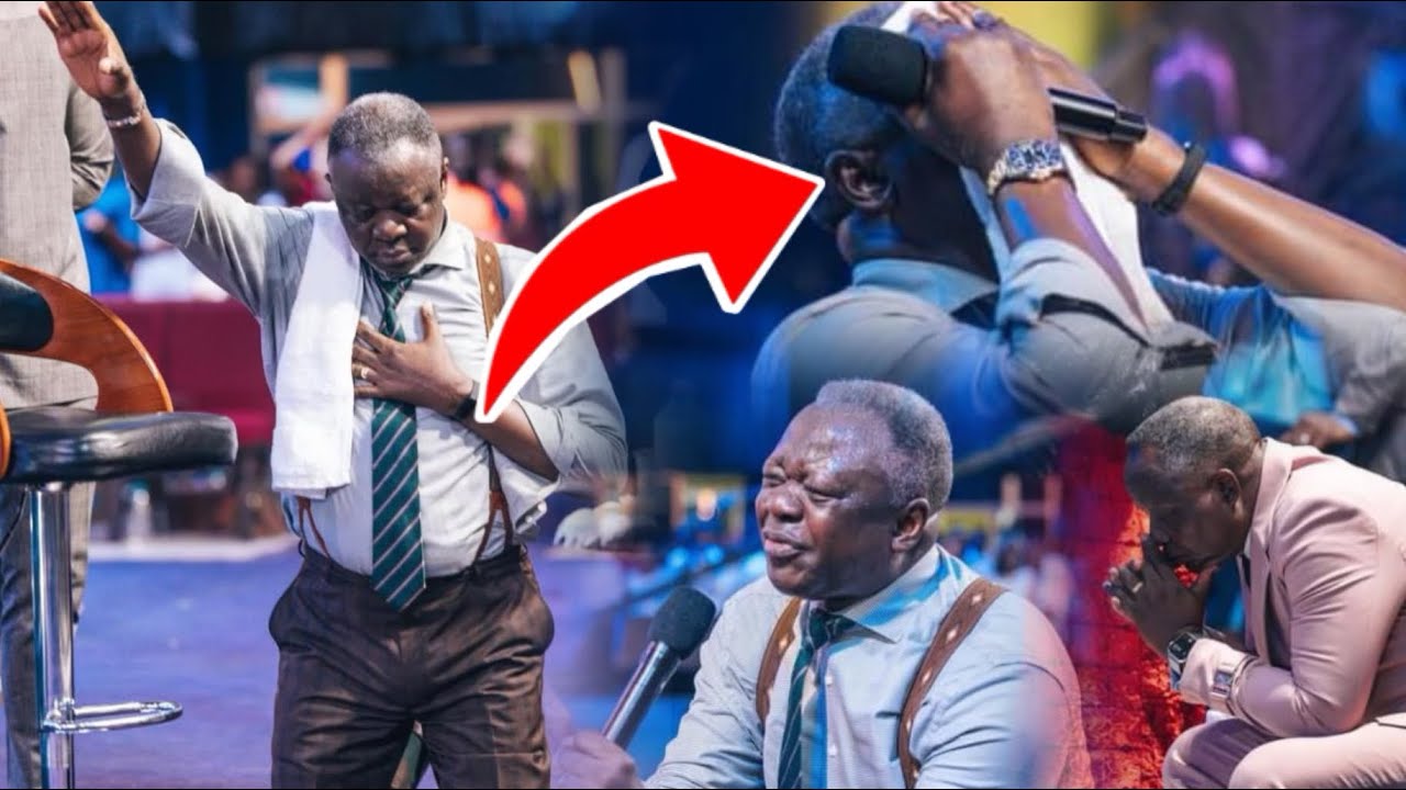 Aww!!  Rev. Eastwood Anaba Shares his life Story and the whole Congregation Broke Down in Tears 😭