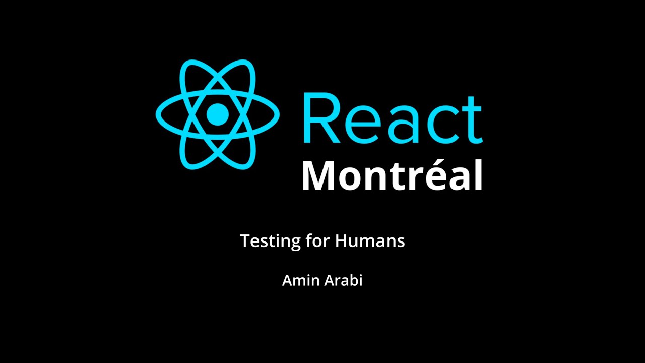 Automated Testing for Humans - Amin Arabi