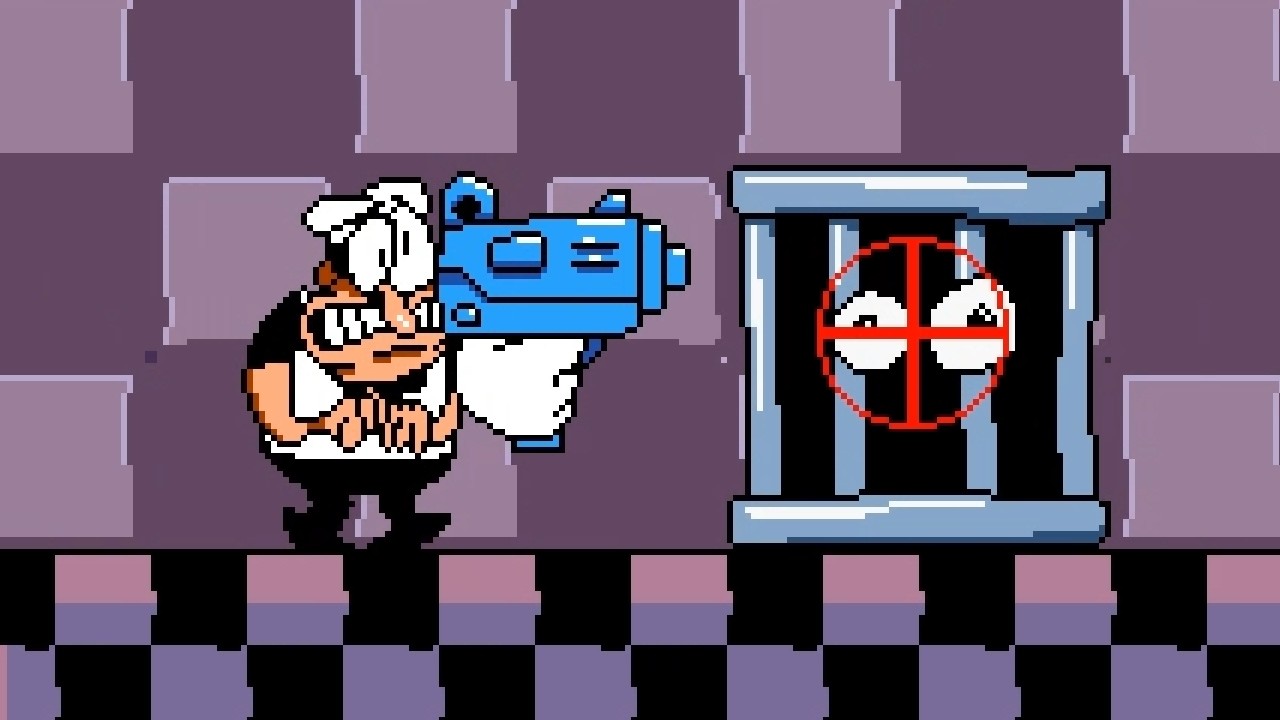 Pizza Tower, but Peppino has a SECRET WEAPON! [Pizza Tower mods Gameplay]