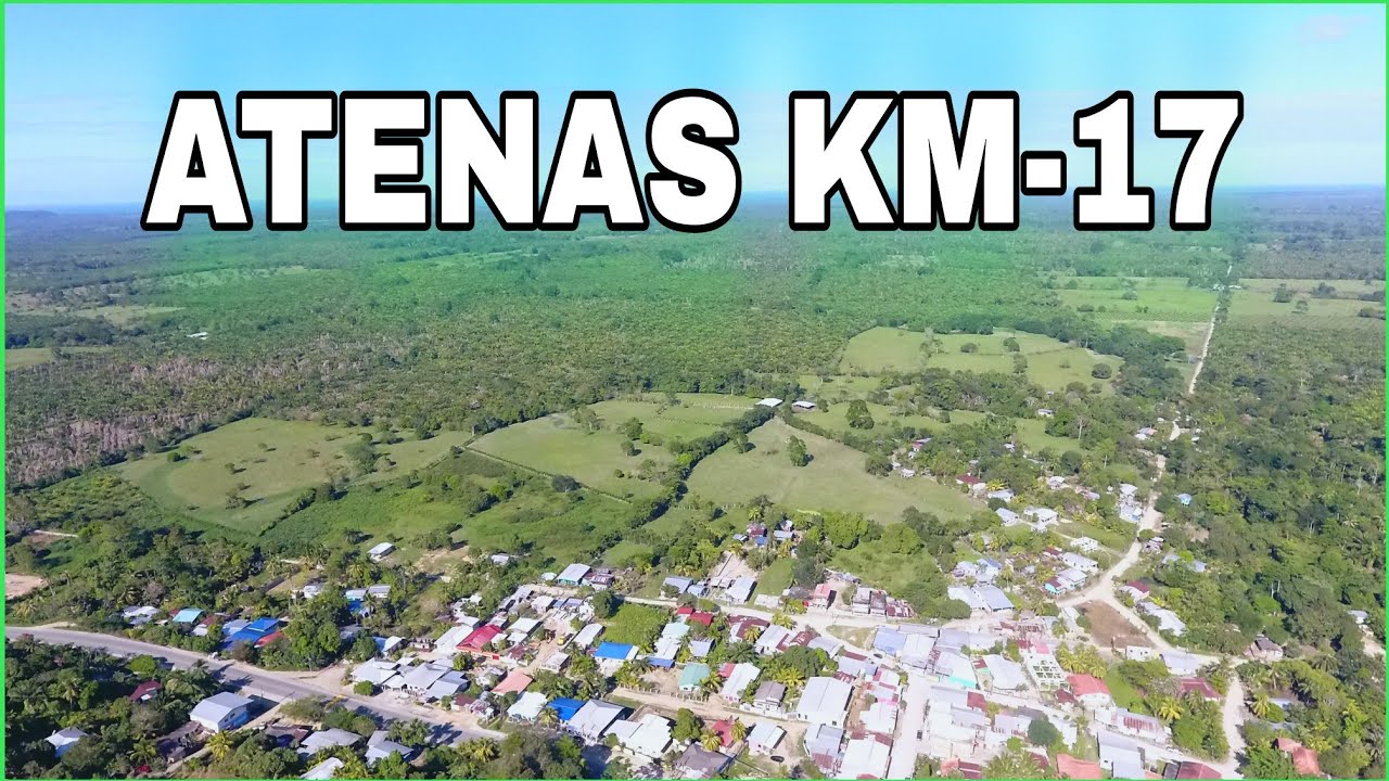 Comunidad surgida a la sombra del anden de Standard Fruit Comany Railroad Atenas San Cristobal KM-17