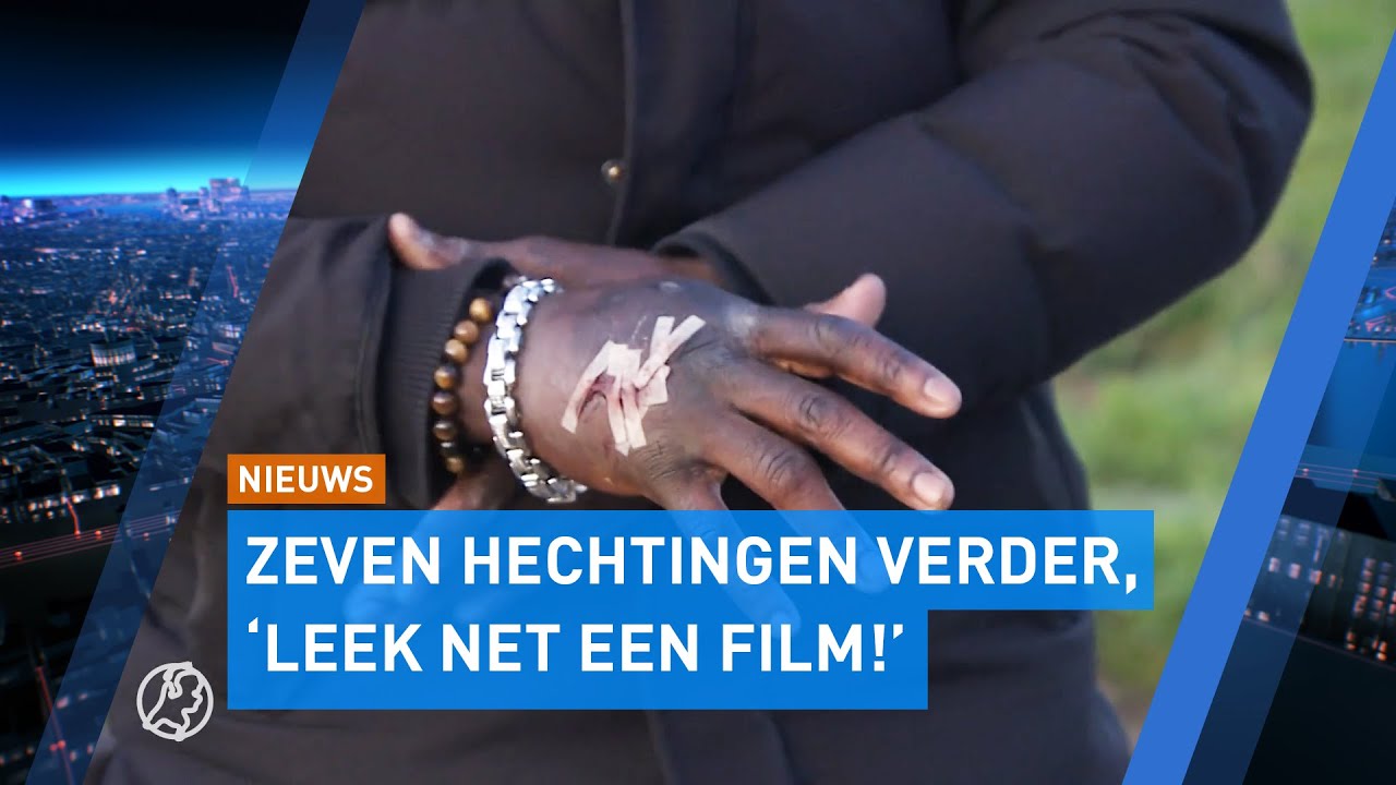 Kickbokser Melvin rijdt inbrekers klem en slaat met blote vuist autoruit in | Hart van Nederland