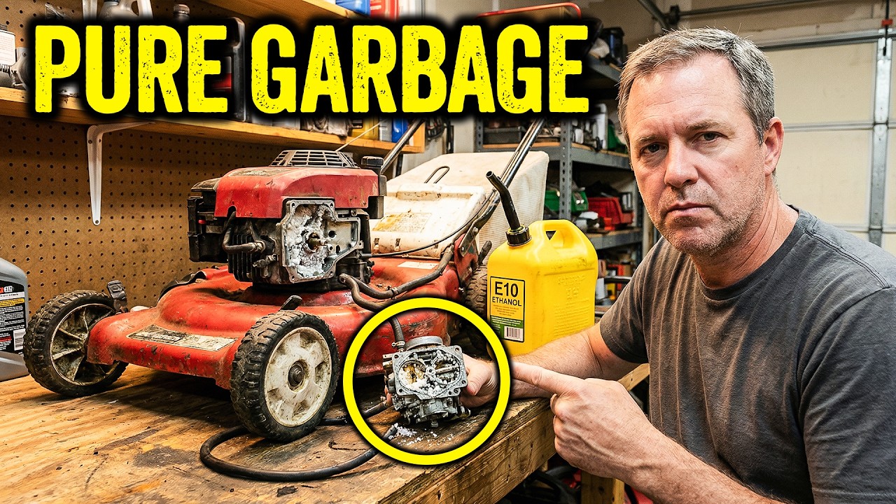 Why Every Lawn Mower Dies After 3 Years (The Ethanol Trap)
