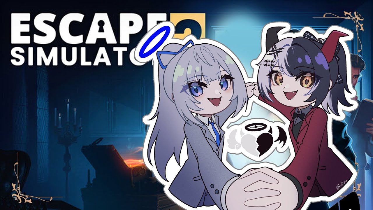 【Escape Simulator 2】2025 is almost ending but #GreyscaleX is still going~