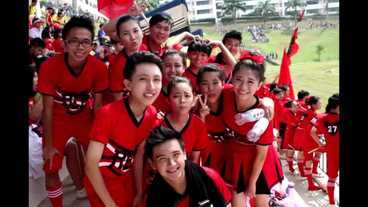 宽柔中学古来分校--- 2014【红队啦啦队】运动会当天回忆录篇