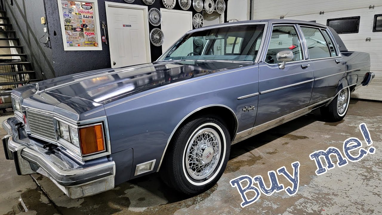 84' Oldsmobile Regency Brougham goes for sale!