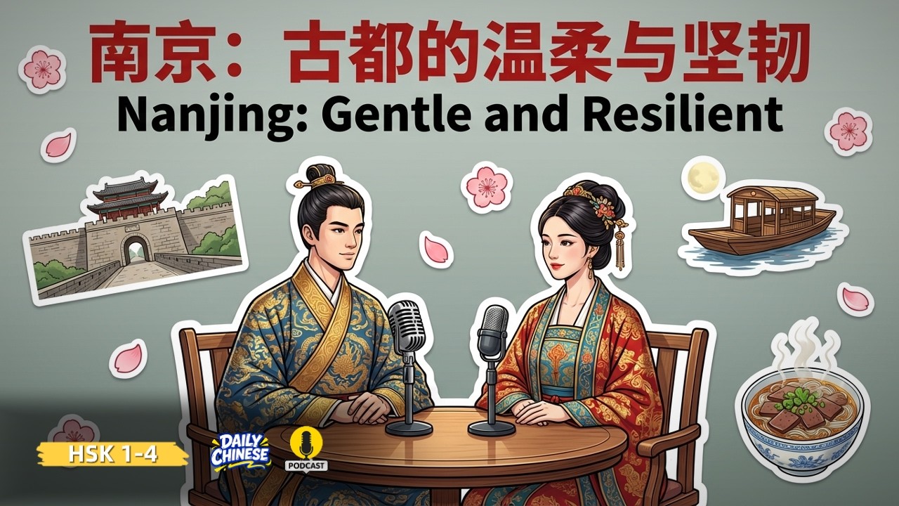 Nanjing：Gentle and Resilient丨南京：中国最坚韧的优雅古都丨HSK 1—4