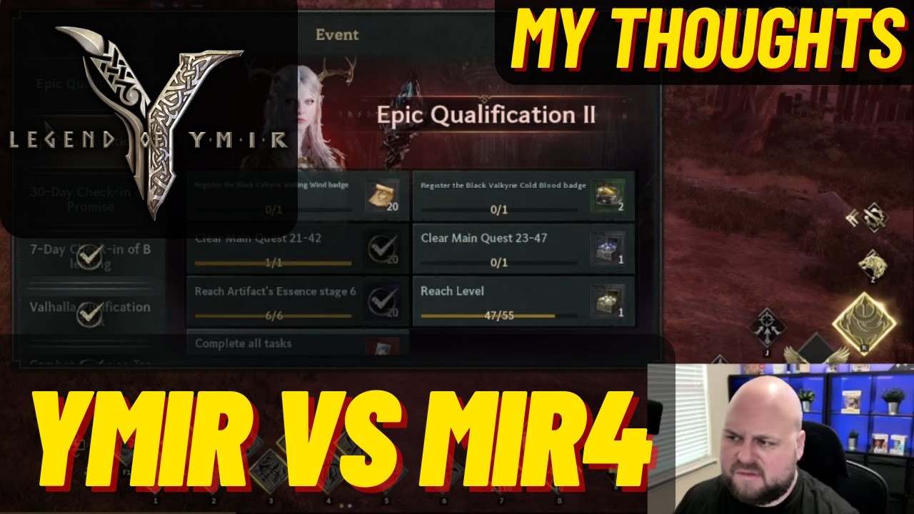 Legend of Ymir vs Mir4 &mdash; обзор игры и недавнее обновление!