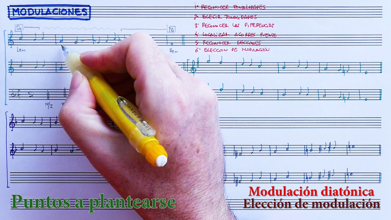 Armonía 4ºEP - Modulaciones (Planteamiento práctico)