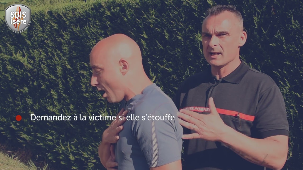 Que faire en cas d'obstruction brutale des voies a&eacute;riennes ?