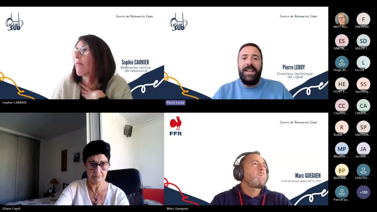 Webinaire &laquo; Feuille de Match d&eacute;mat&eacute;rialis&eacute;e &ndash; &Eacute;coles de Rugby &raquo;