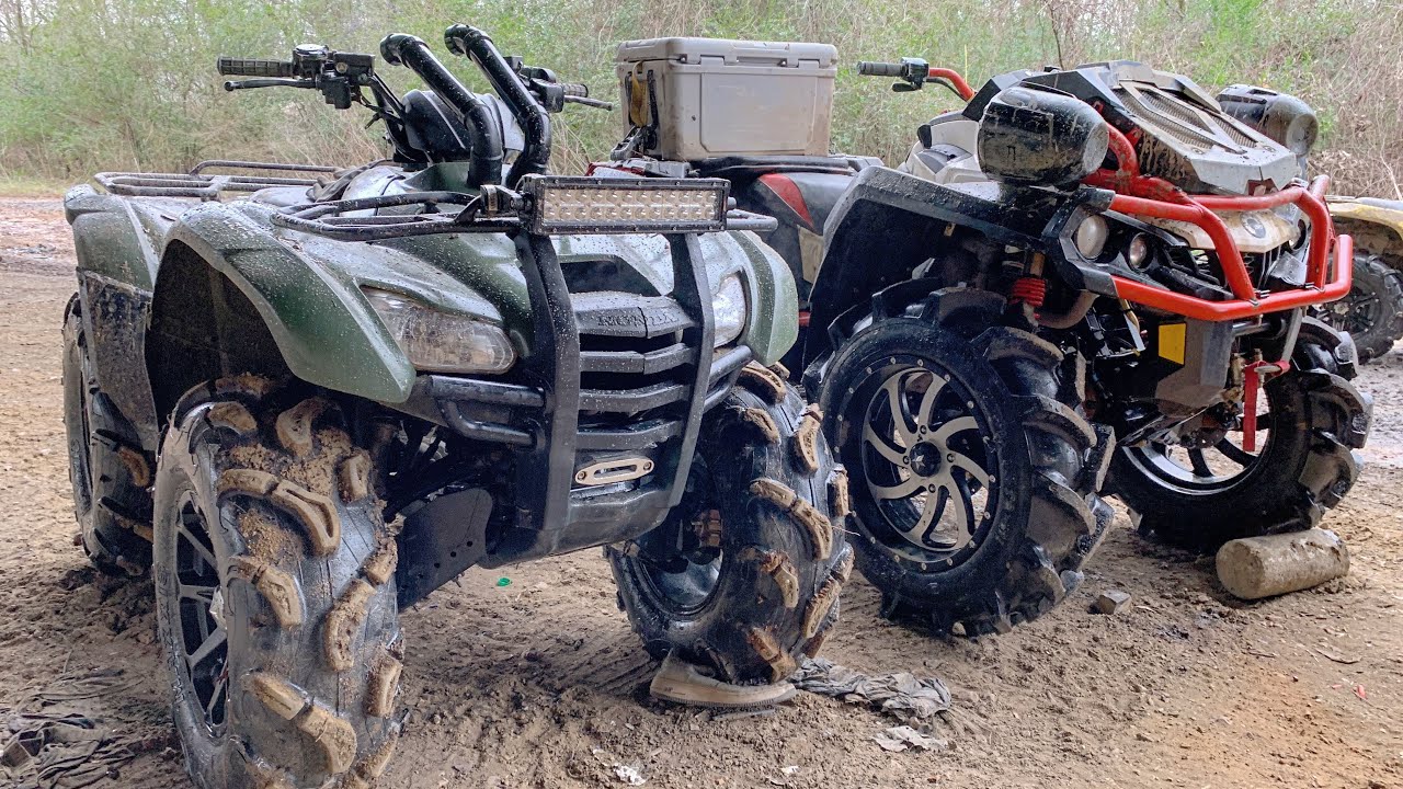 Honda Rancher is EATING