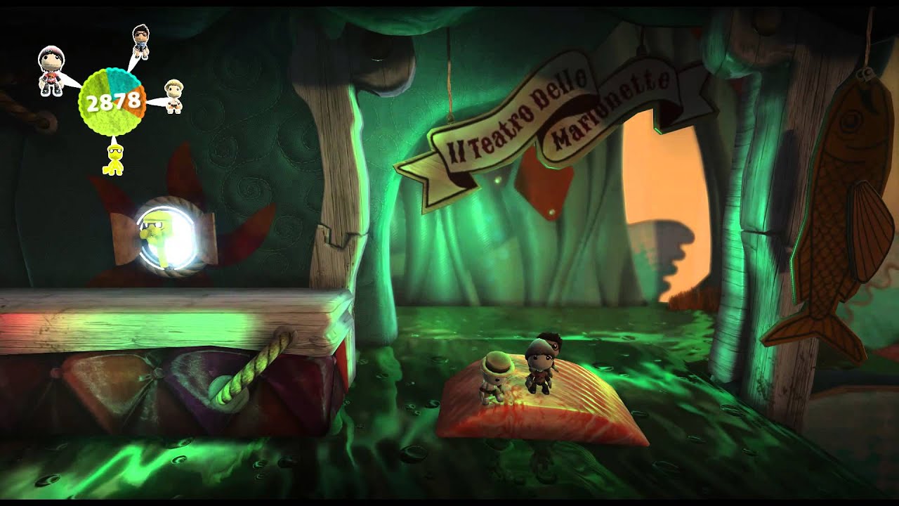 Little Big Planet 3: Часть 13 (4 игрока)