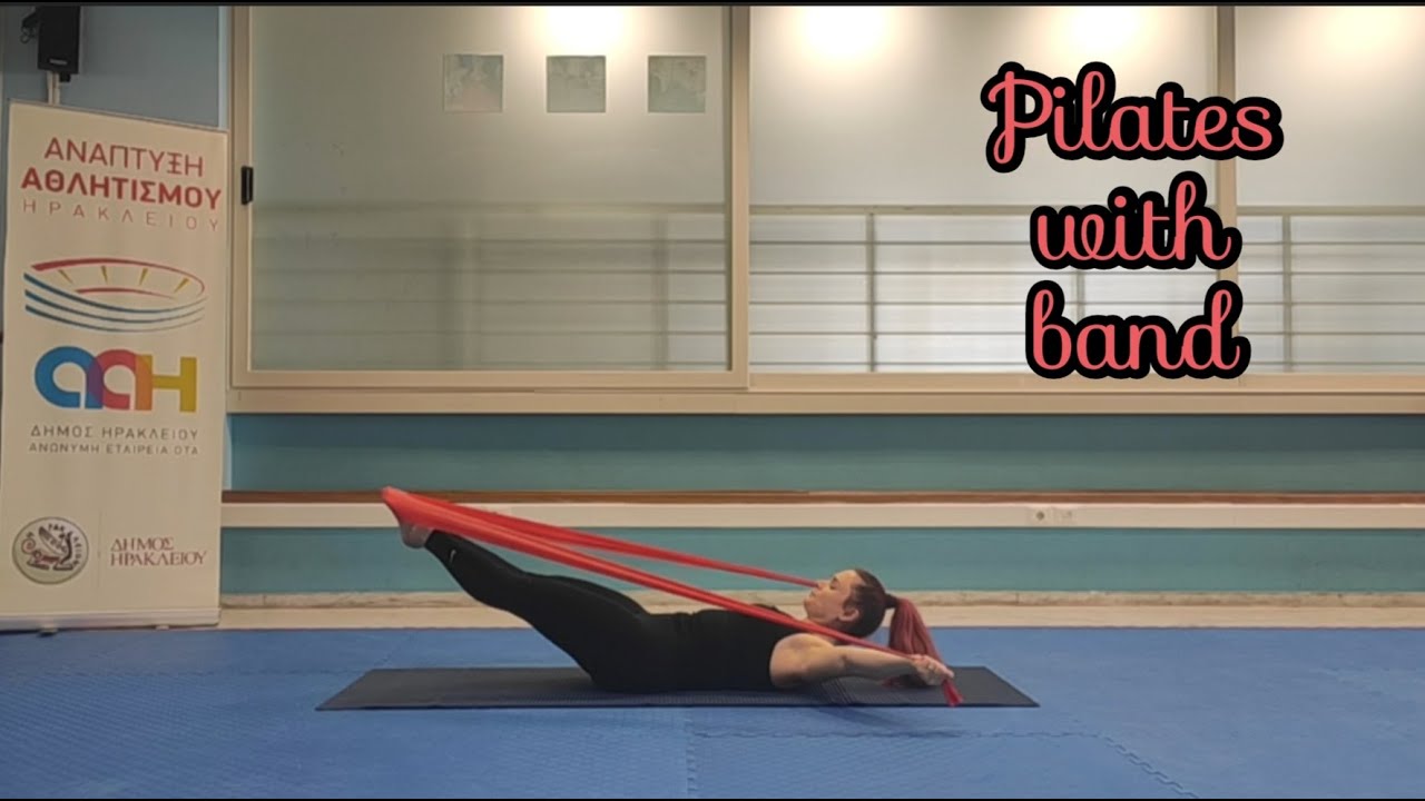 Pilates with band (πιλάτες για σύσφιξη και ευλυγισία)Άννα Σεληνιωτάκη Κ.Φ.Α.