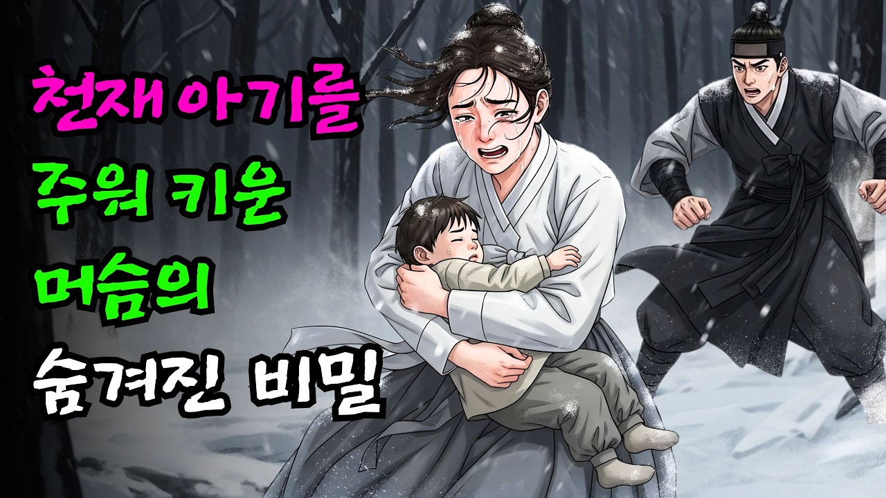 천재로 태어난 아기를 주워 키운 머슴의 숨겨진 비밀 | 야담 | 민담 | 설화 | 고전 | 옛날이야기 |야사