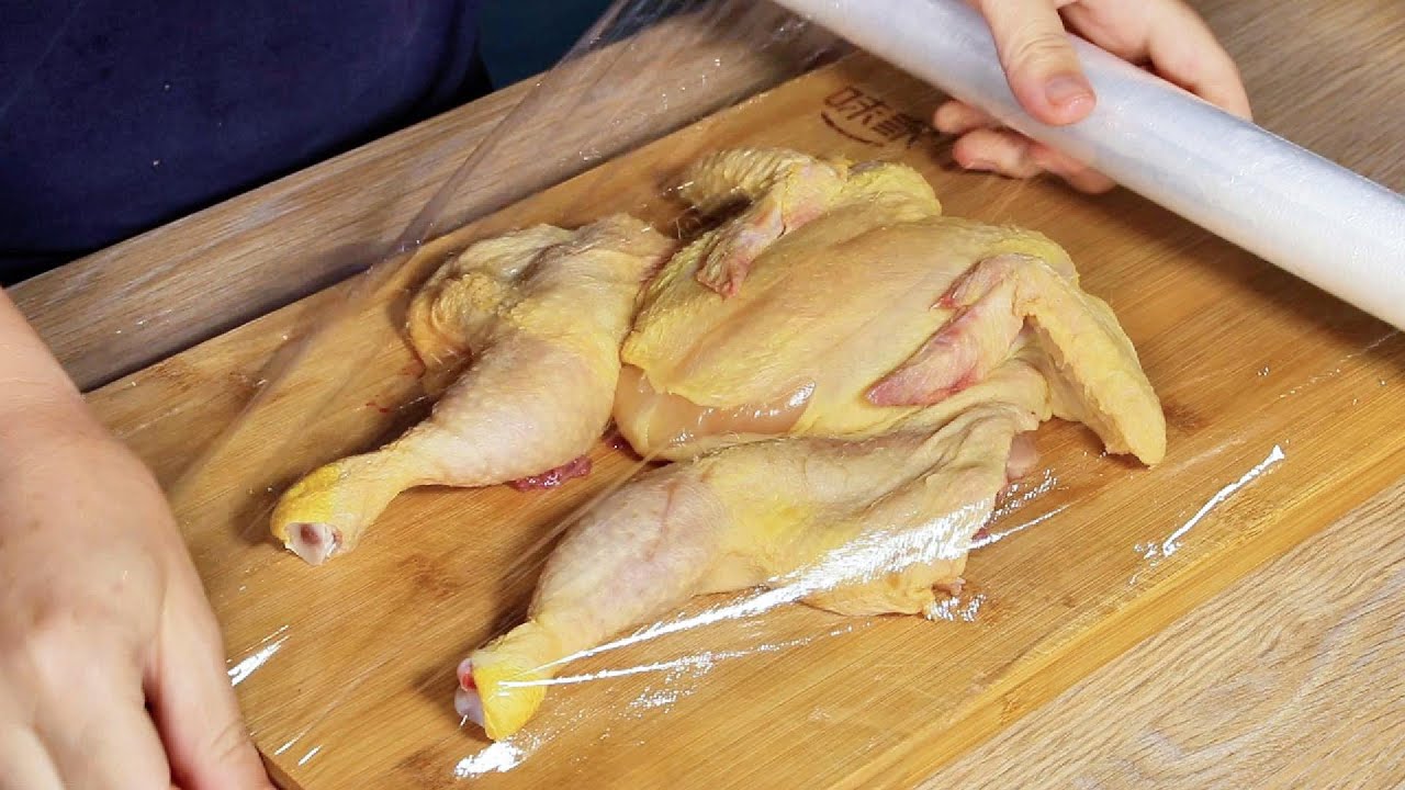 100 year old recipe - Chicken Tabaka. This crispy chicken melts in your mouth