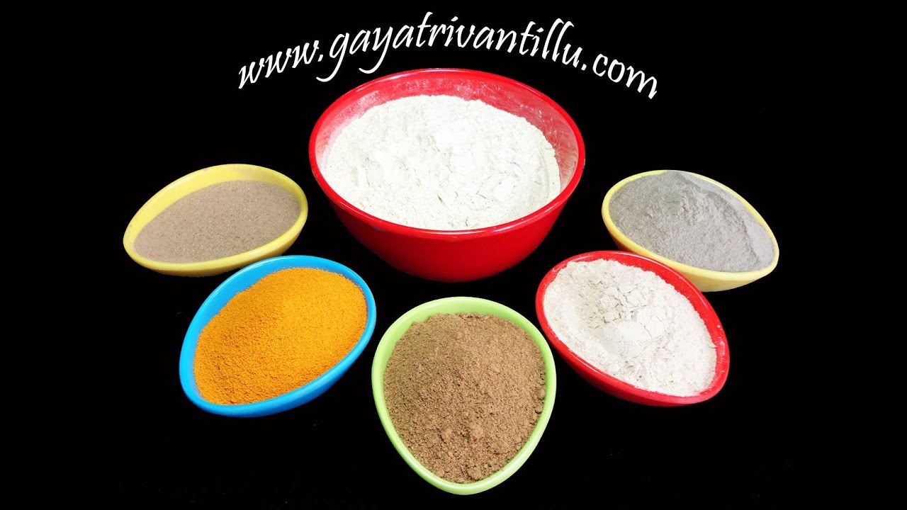 Sunni Pindi - Bathing Powder with Aromatic and Indian Medicinal Herbs - Gayatrivantillu