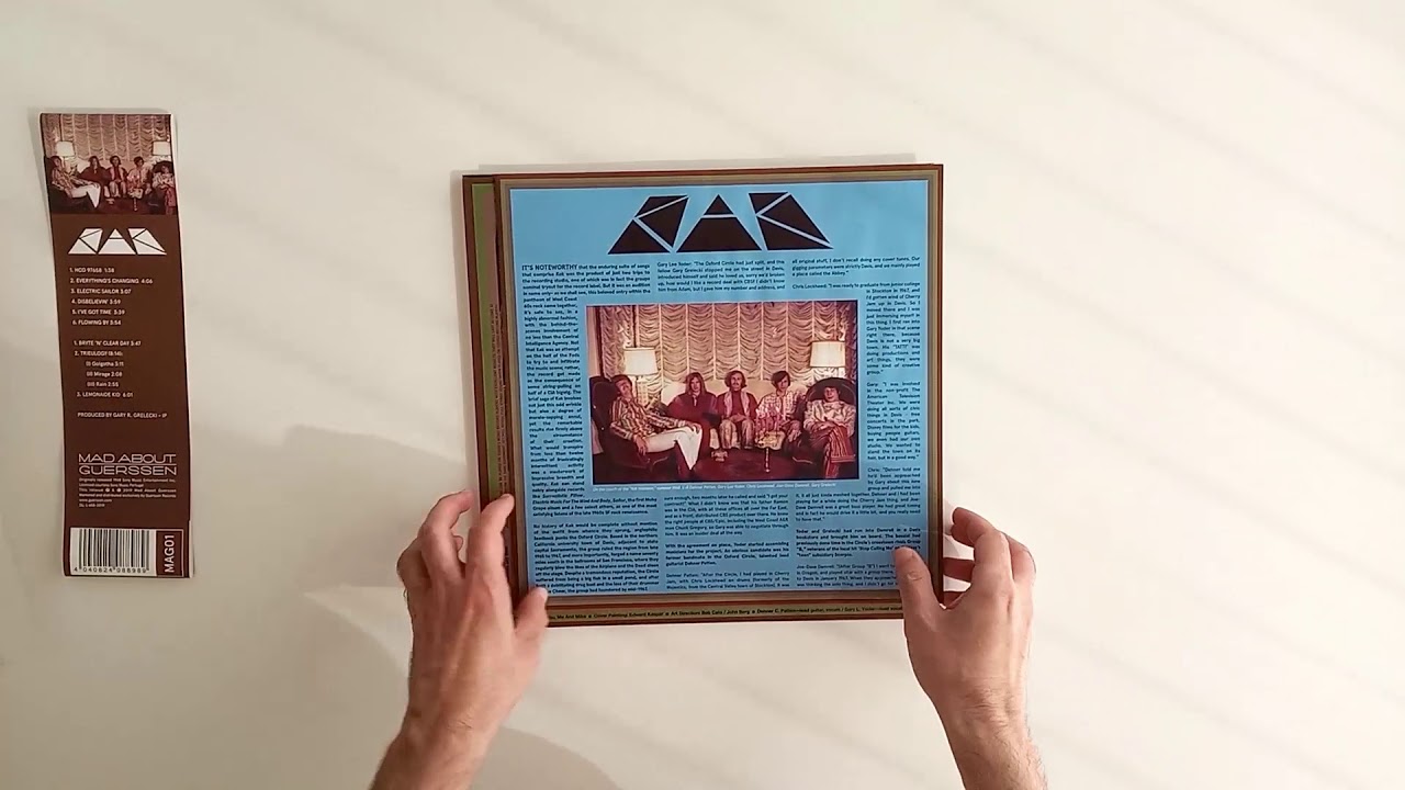 KAK - Kak (Vinyl LP reissue on Mad About Guerssen)