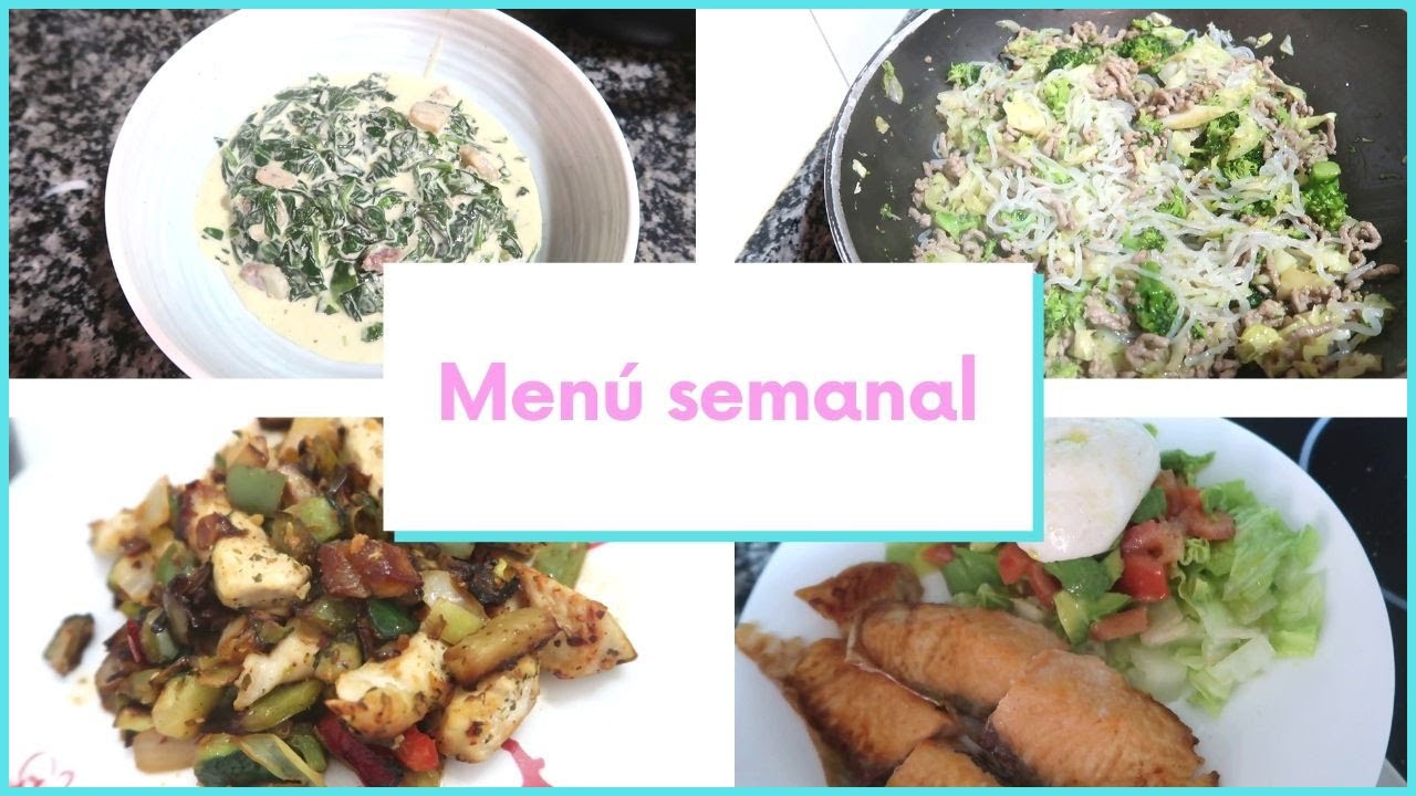 5 FABULOSAS RECETAS KETO para el DÍA A DÍA| MENÚ SEMANAL FÁCIL