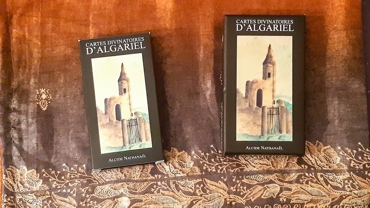 REVIEW - Cartes divinatoires d'Algariel - 2ème & 3ème éditions Arcana Sacra - Alcide Nathanaël