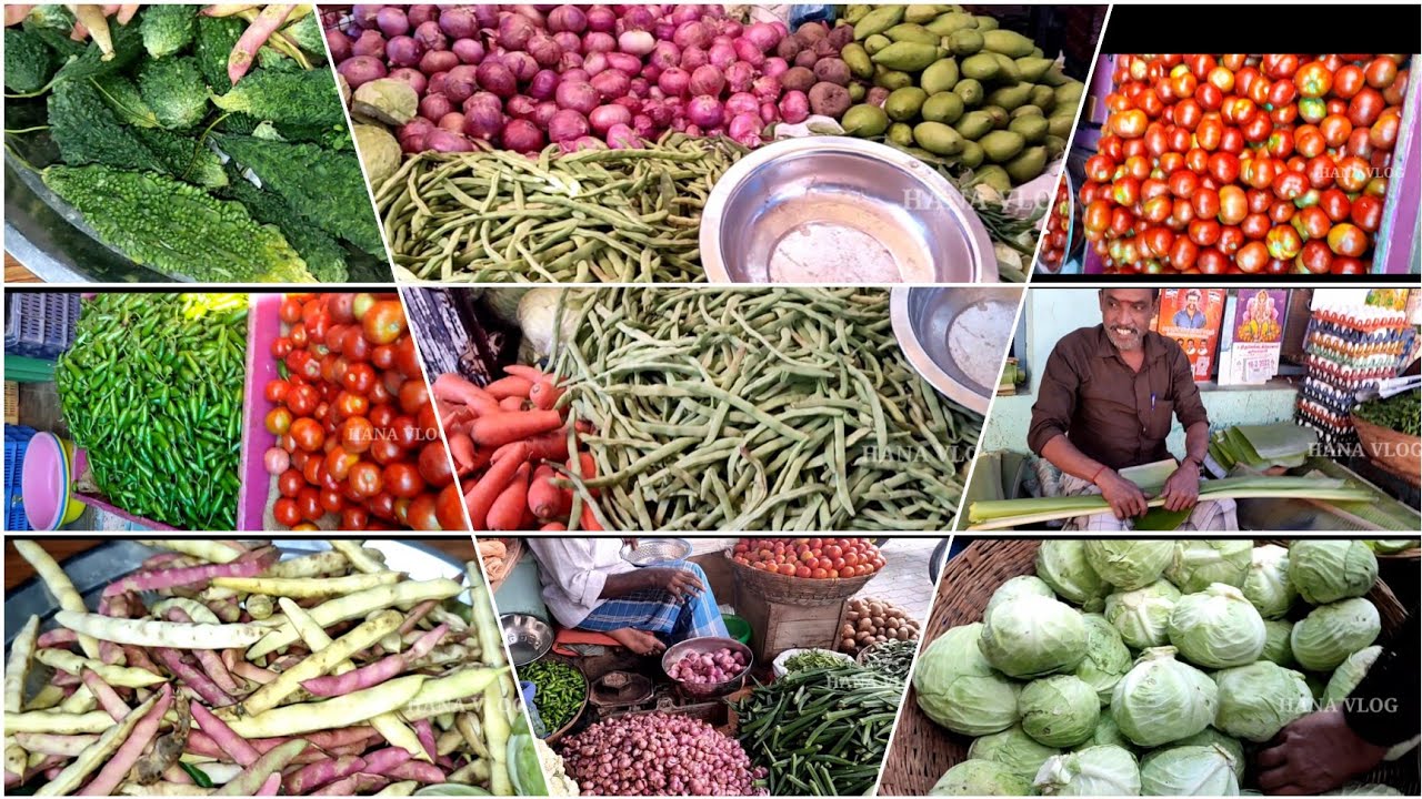 PeriyaKulam Vegetable Market.. #travel #vlog #theni