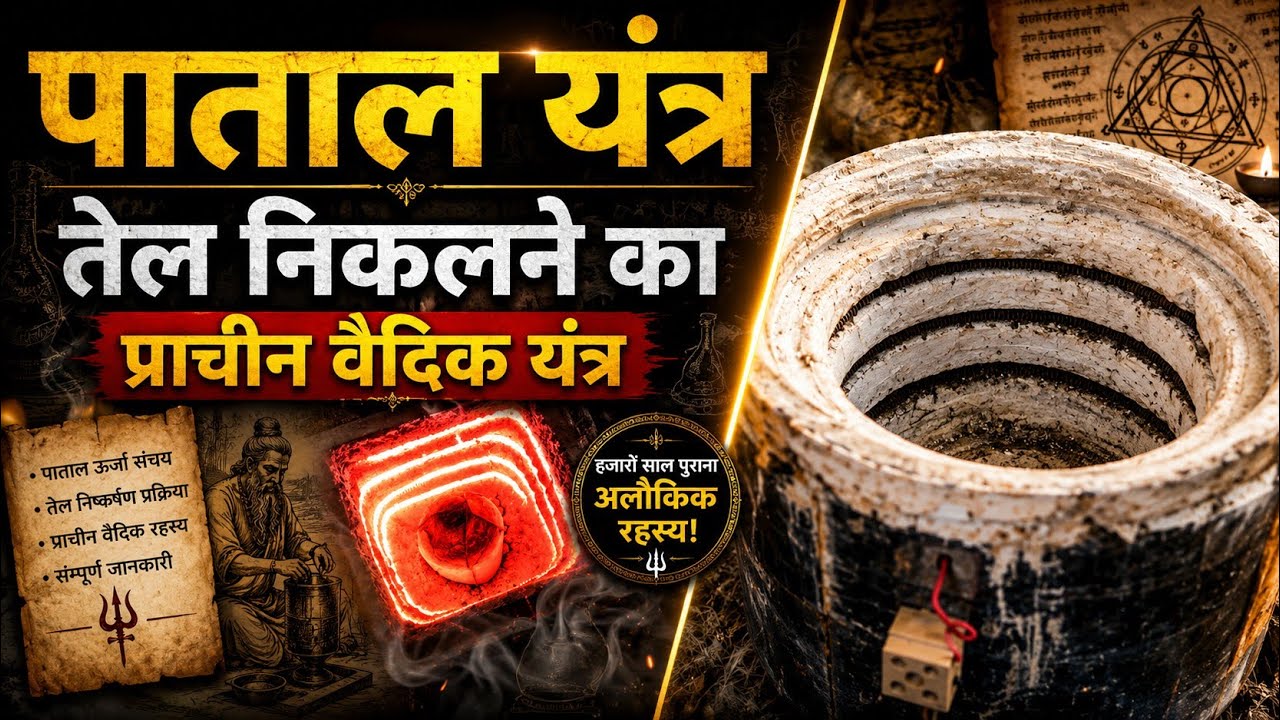 Is Patal Jantar Babana Bohut Jaruri Hain  अयाधुनिक पाताल यंत्र गंधक तेल के लिये बनाना जरूरी है