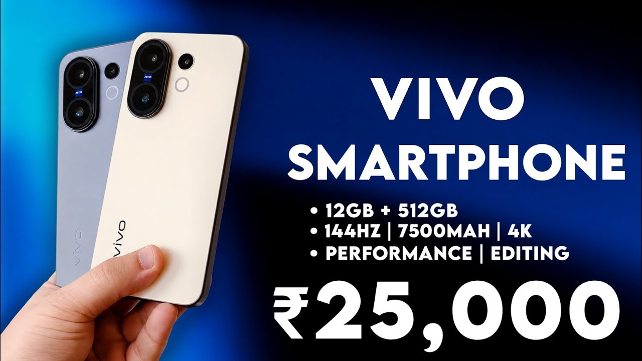 Best Vivo Smartphones Under ₹25,000 in 2026 ⚡ Top 4 Value for Money Picks | Best Vivo Phones 25k