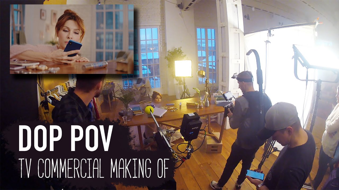 DOP POV / TV Commercial Making Of / Loft Studio Interior