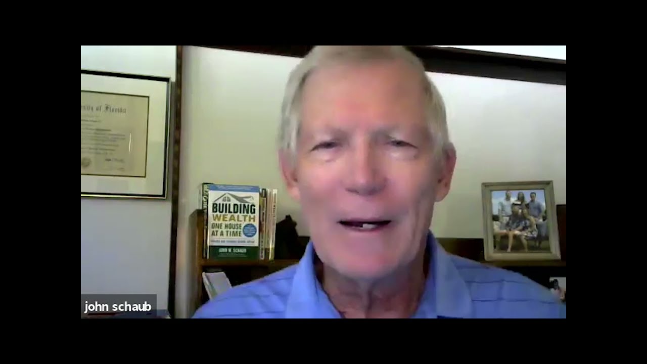 John Schaub Coming to NSDREI - January 18, 2022 at 5pm
