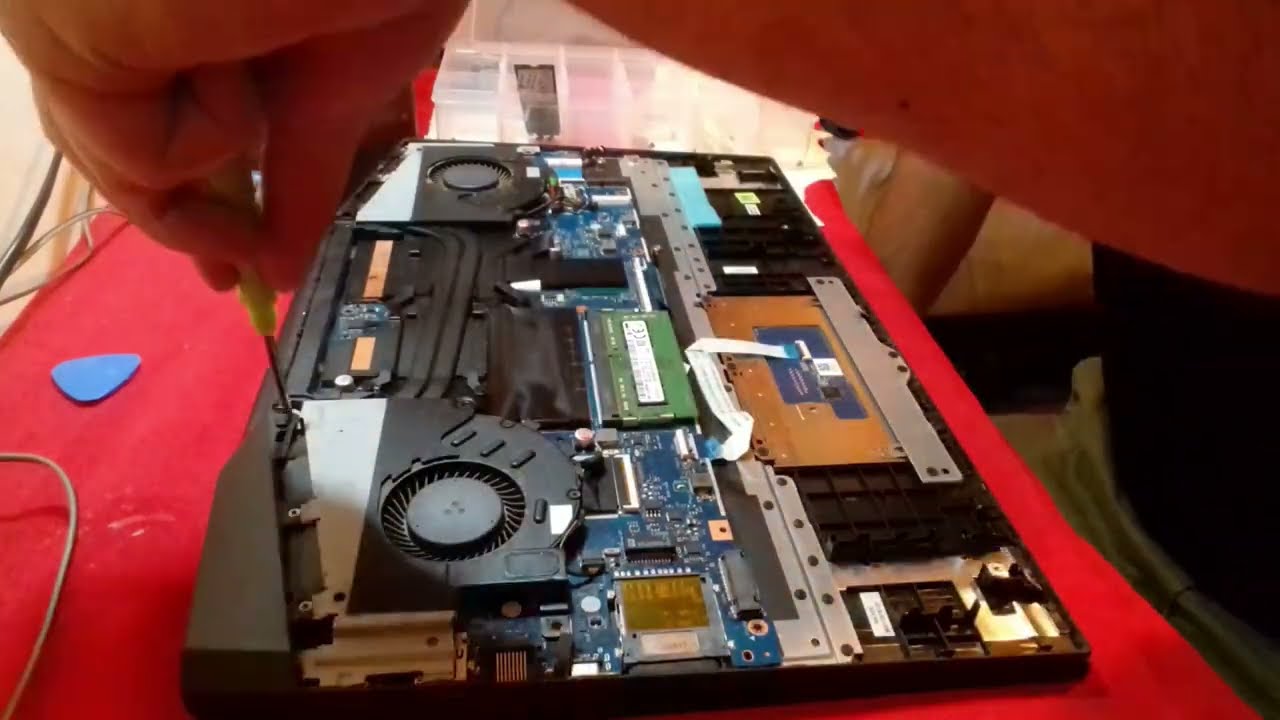 HP Pavilion Gaming 15 Cambio de teclado / Keyboard replacement - disassembly
