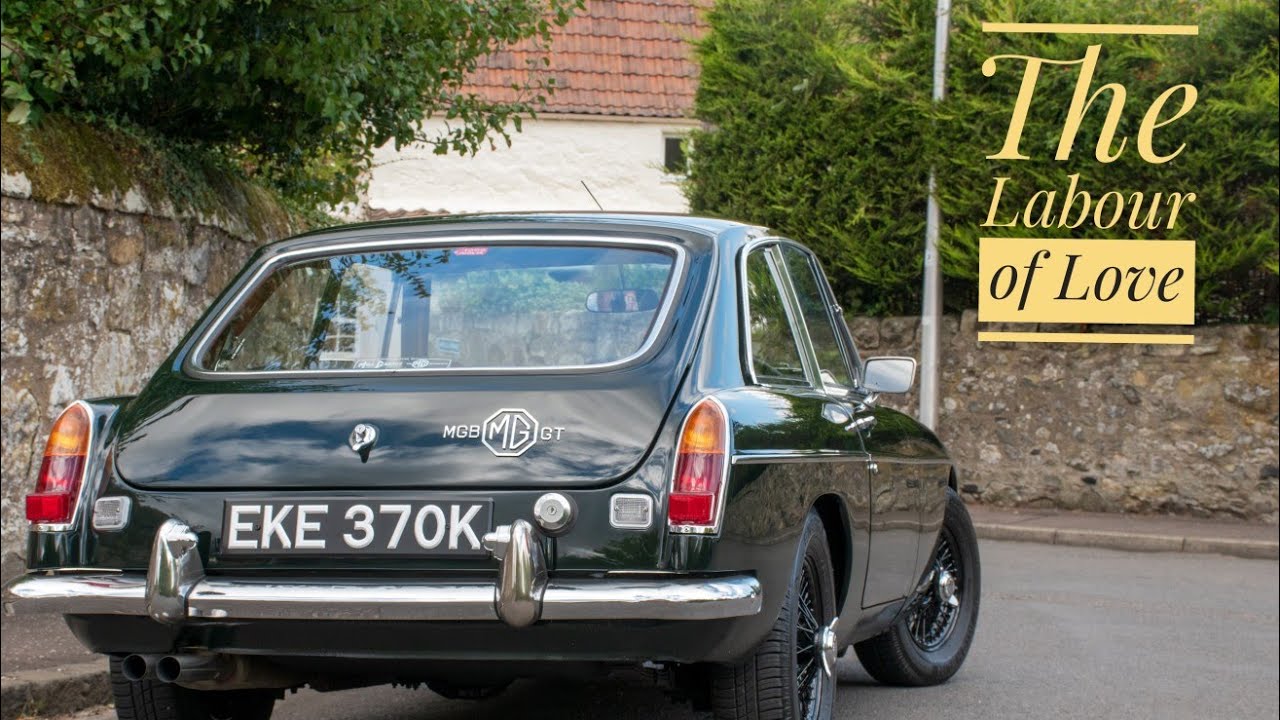 1972 MGB GT. The Labour of Love. #tartancarme #mgbgt #carvideo