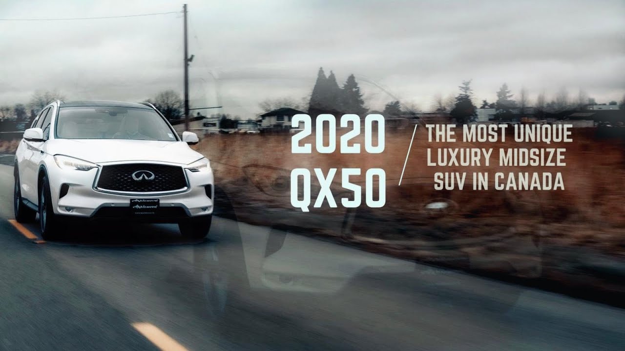HERE'S WHY THE 2020 QX50 IS THE MOST UNIQUE LUXURY MIDSIZE SUV IN CANADA |  Review & Road Test